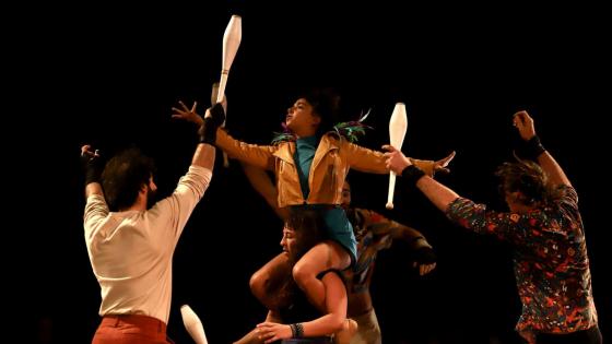 Spectacle de cirque 'Foutoir céleste'